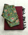 Tew Chanderi Model Kalamkari Ekkat Print Saree Exporters In India